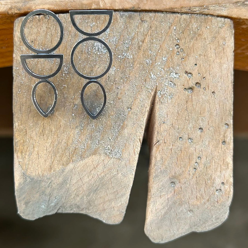 Totem Asymmetric Earrings